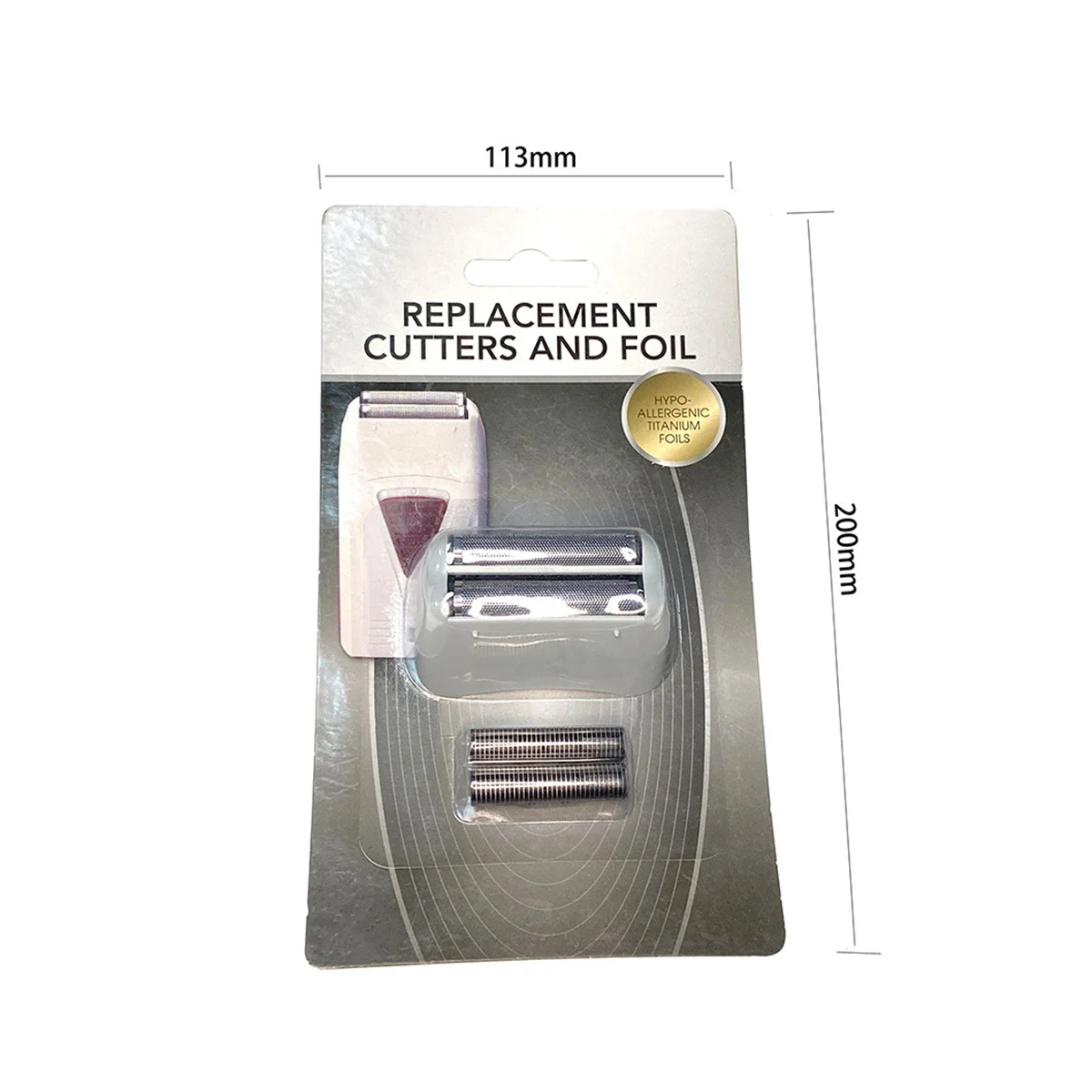 Набор сменных лезвий для бритвы из фольги совместимых с Andis 17160 17170 17205 17260 Gold
