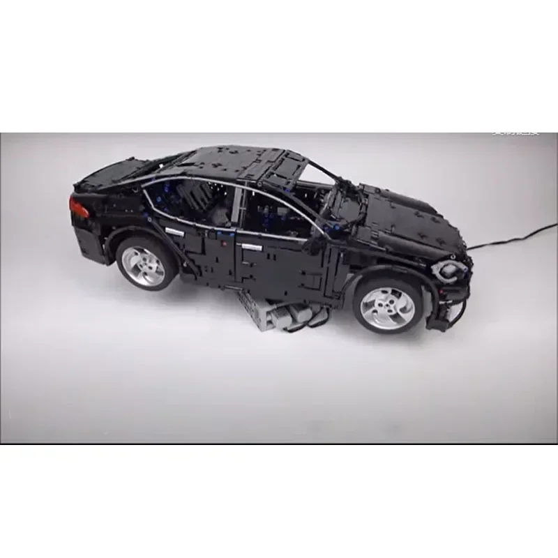 Детский черный S-образный новый супер-автомобиль Power RC Электронный спортивный