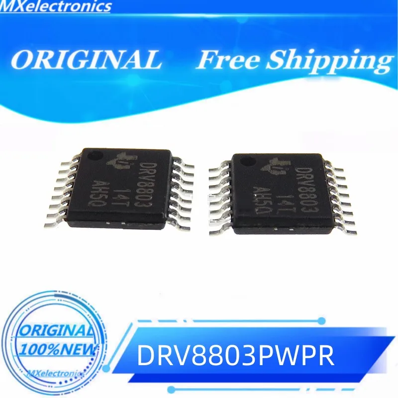 10 шт. ~ 100 шт./лот new100% DRV8803PWPR DRV8803 HTSSOP16 контроллеры и драйверы двигателя/движения/зажигания