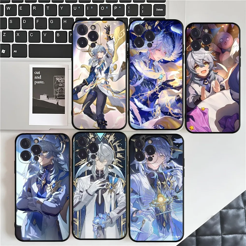 H-Honkai S-Star R-Rail S-Sunday Phone Case For iPhone 16 15 14 13 12 Mini 11 Pro XS Max X XR SE 6 7 8 Plus Soft Silicone Cover