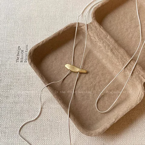 GUOLE Матовое ожерелье  для женщин