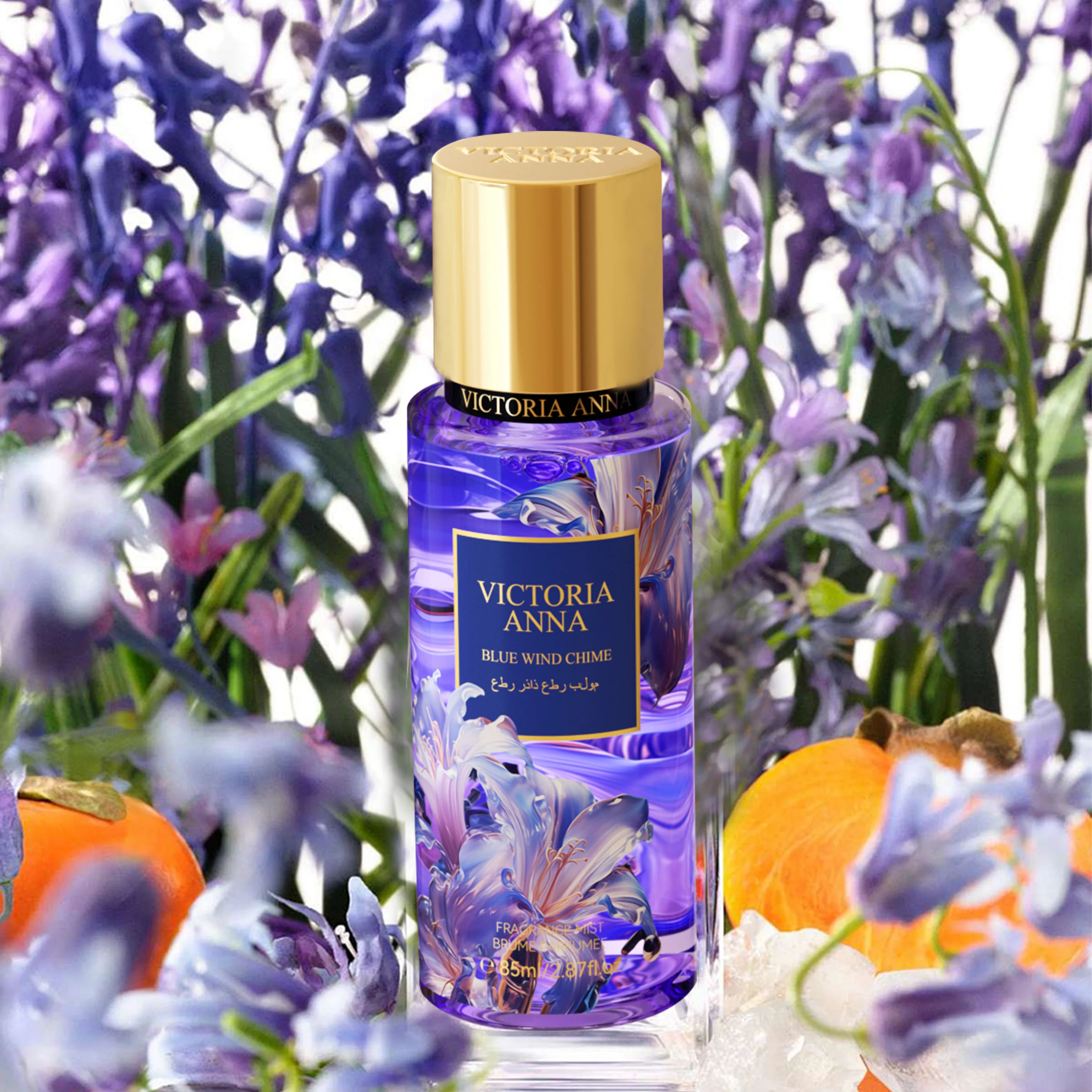 Фруктовый спрей для тела набор цветочного лосьона натуральный