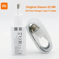 original xiaomi mi 22 5w qc3 0 eu fast charger power adapter 1m type c cable for mi 10 9 9t 8 se cc9 a3 mix redmi note 8 k20 pro