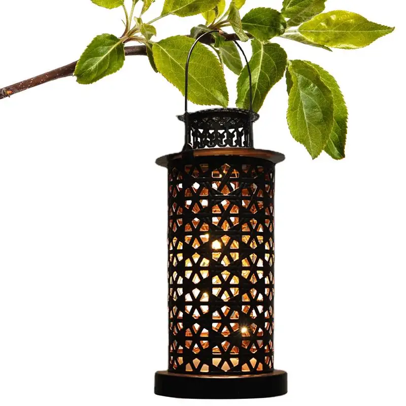 

Hang Candle Lantern Holder Candle Lanterns Holder Battery Powered Metal Decor Hang Lanterns For Patio Bedroom Garden Kitchen