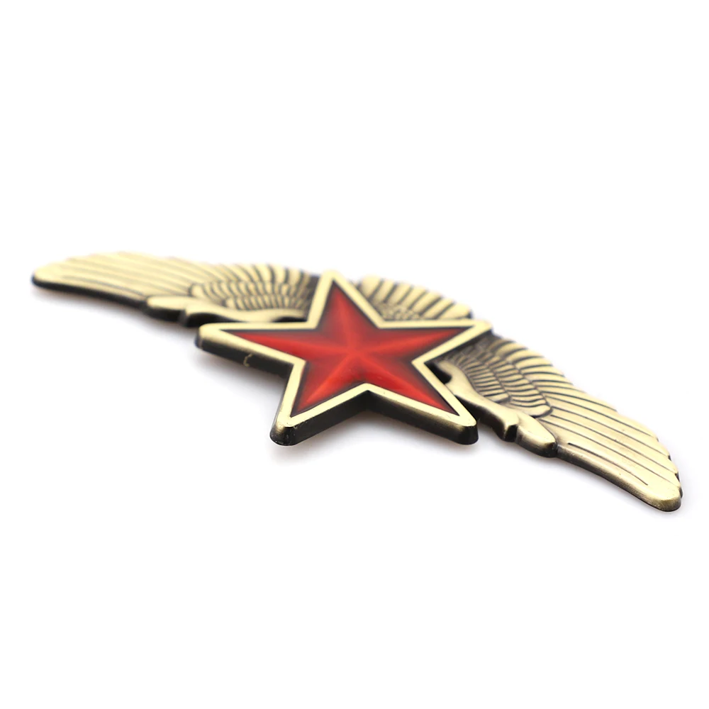 Pentagonal наклейка на автомобиль с логотипом оформления передней крышки двери