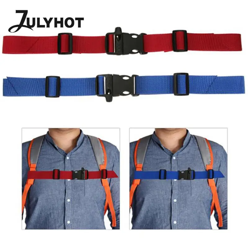 

Kids Buckle Clip Strap Adjustable Chest Harness Bag Backpack Shoulder Strap