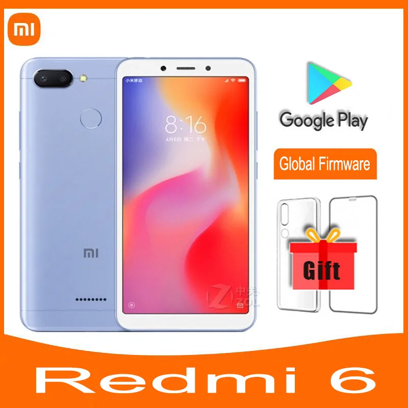 

Smartphone Xiaomi Redmi 6 3GB 32GB 5.45" Full Screen