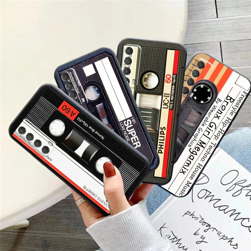 

INS Magnetic Tape Phone Case For Huawei Honor 10 V10 10i 10 Lite 20 V20 20i 20 Lite 30S 30 Lite Pro Back Soft Silicone Cover