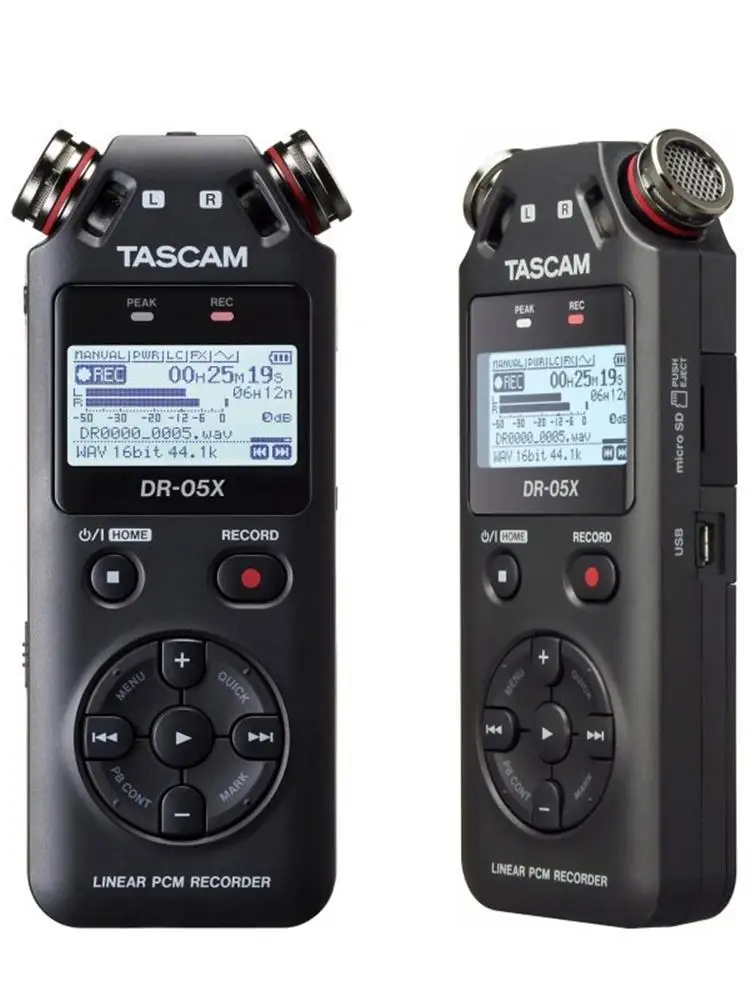 TASCAM DR05X DR-05X Portable Digital Voice Recorder Interview Recorder MP3 HD Noise Reduction Recording Pen USB Audio Interface