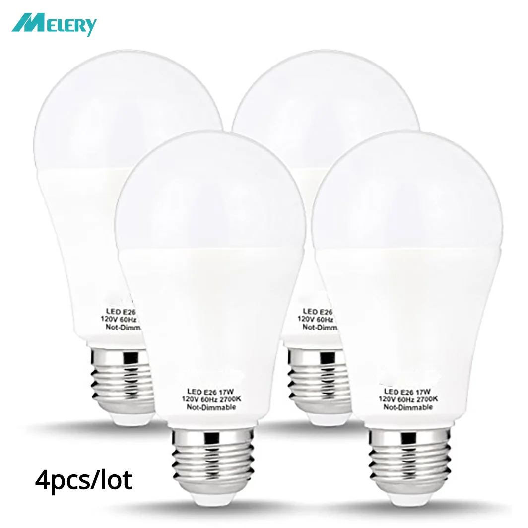 150w Equivalent 17w Lamp Edison Screw Warm Cold Day White 60
