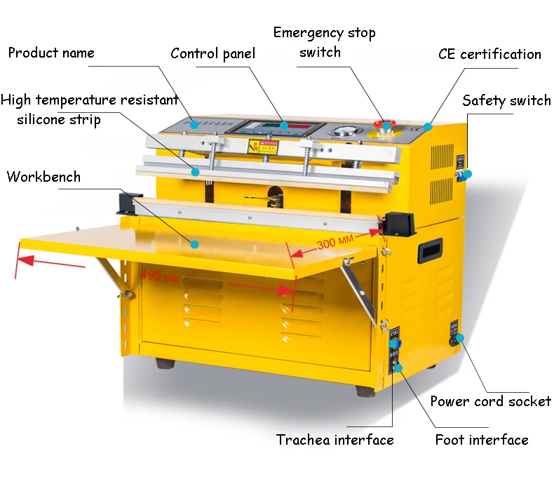 Фотоаппарат внешний Вакуумный компрессионный упаковочный вакуумный аппарат для