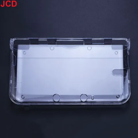 Пластиковый прозрачный кристаллический чехол JCD для 3DS 3DS XL/LL New 3DS New 3DS XL/LLConsole с защитной пленкой для экрана