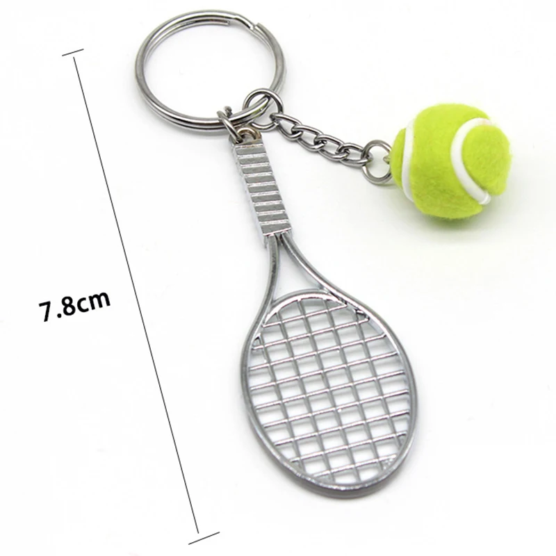 Брелок для ключей Я люблю теннисного игрока 60 шт.