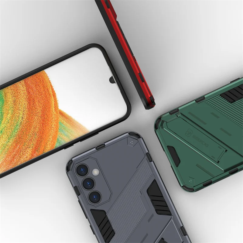 For Samsung Galaxy A34 Cover For Samsung Galaxy A34 A04E A04 A14 A13 Case Punk Armor Shockproof Phone Bumper For Samsung A34