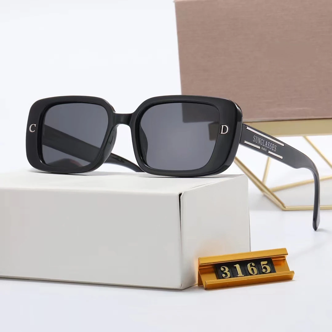 

New for Women Luxury Designer Glasses Polaroid Square Sunglasses with D Luxury Small Frame Shading UV400 Sun Glasses
