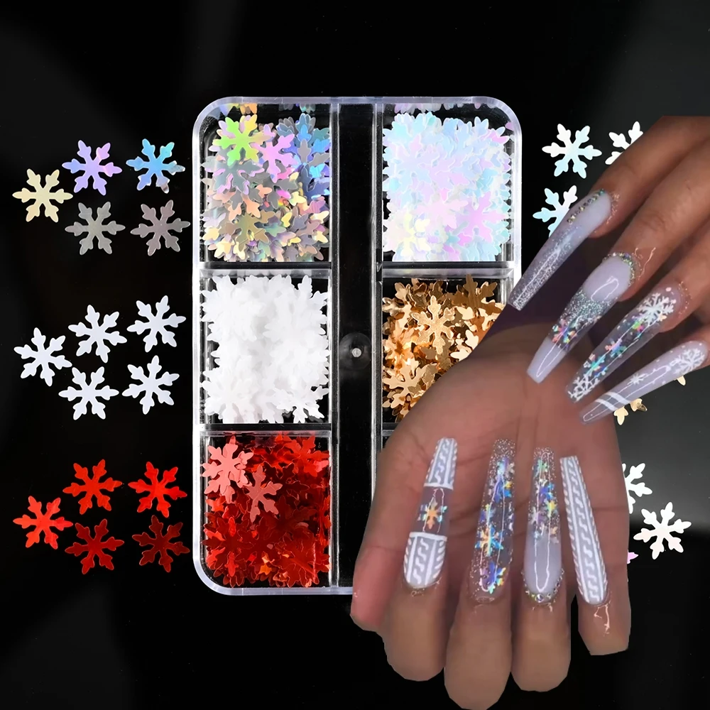 1 упаковка рождественские массивные смеси блестящие красочные блестки для