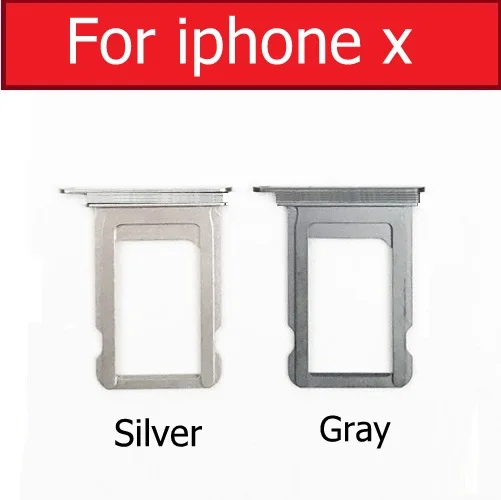 Лоток для SIM-карты для iPhone X, 6, 6s, 7, 8 Plus, оригинальный держатель для SIM-карты, замена, ремонтные детали (art.: 3920d82e58bf2) - 3920d82e58bf2