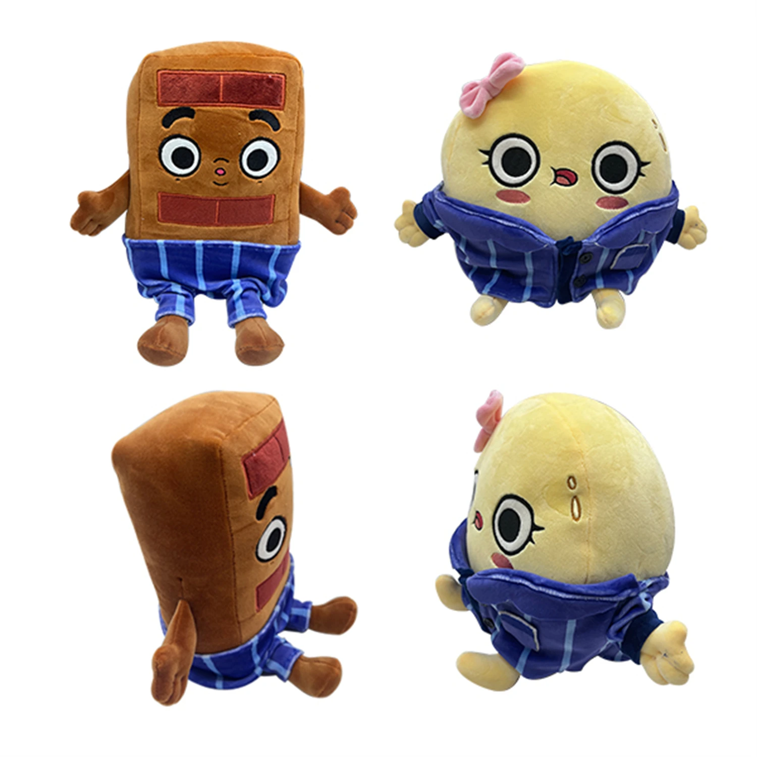 

New Choco and Pancake Plush Game Animation Toys High Quality Children's Birthday Gift Festival High Quality Plush Toys