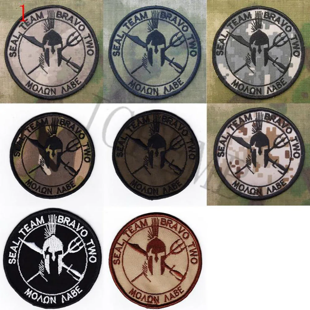 

DEVGRU NSWDG SEAL TEAM BRAVO TWO Sparta Morale Embroidery Patch