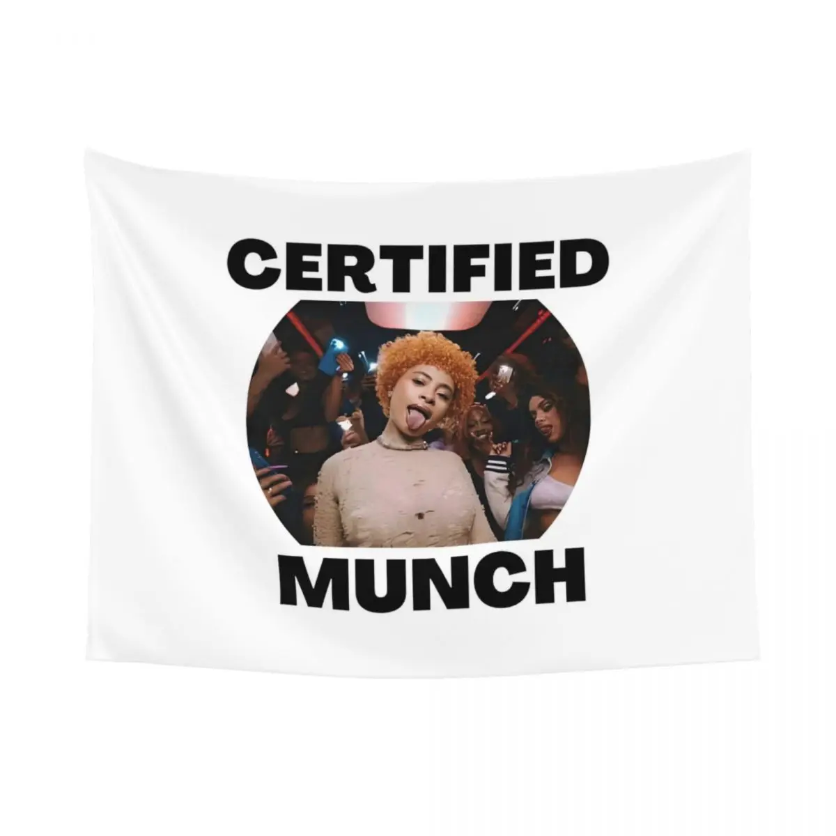 Пользовательский гобелен со льдом и специями в стиле хип-хоп музыка рэп-мунч