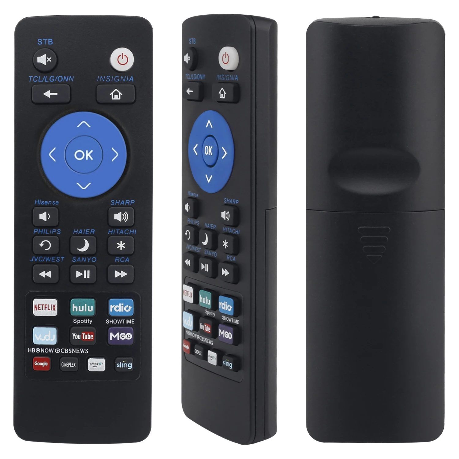 Control T1107b For Roku Streaming Player Boxes Tv Tcl Lg Onn