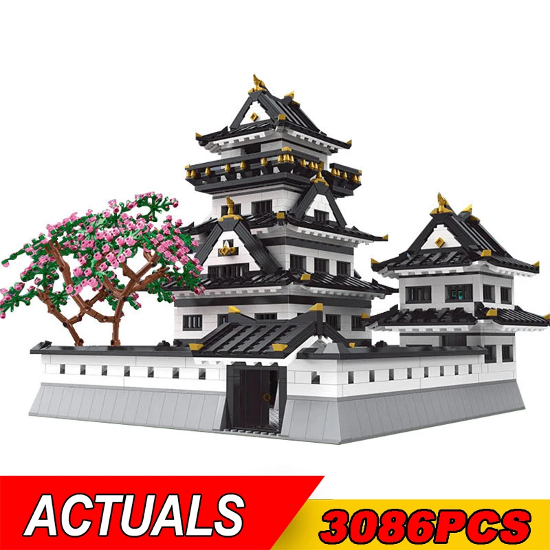 

Mould King 22006 Famous Architecture The MOC Himeji Castle Model Sets Building Blocks Bricks Assembled DIY Birthday Kids Gifts