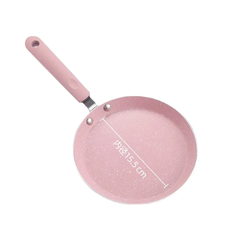 

Mini Egg Frying Pan Fried Omelet Non Stick Aluminium Durable Frying Pan Portable Crepiere Tencere Seti Kitchen Cookware OC50PG