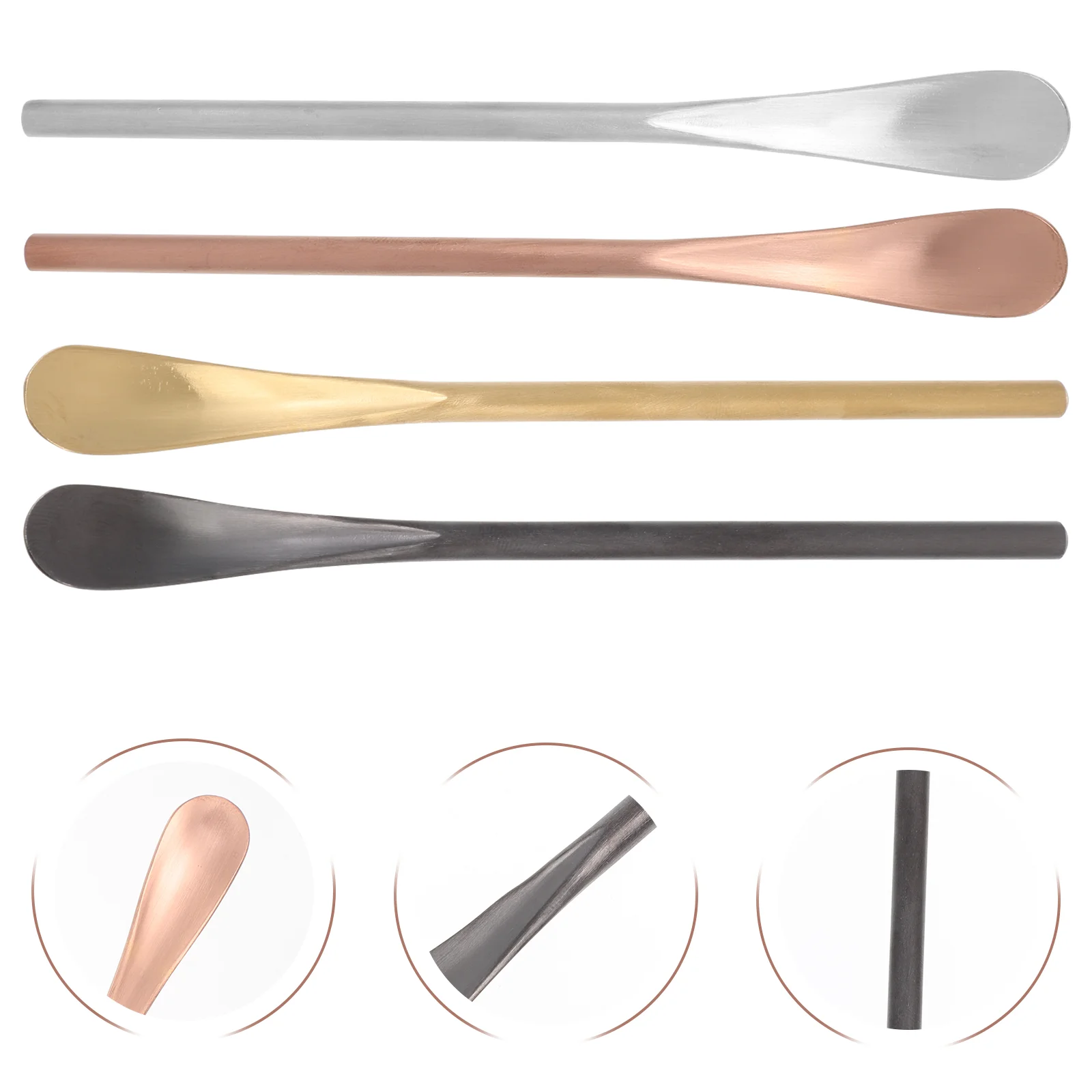 

4pcs Stirring Spoons Coffee Mixing Sticks Simple Coffee Stirring Sticks