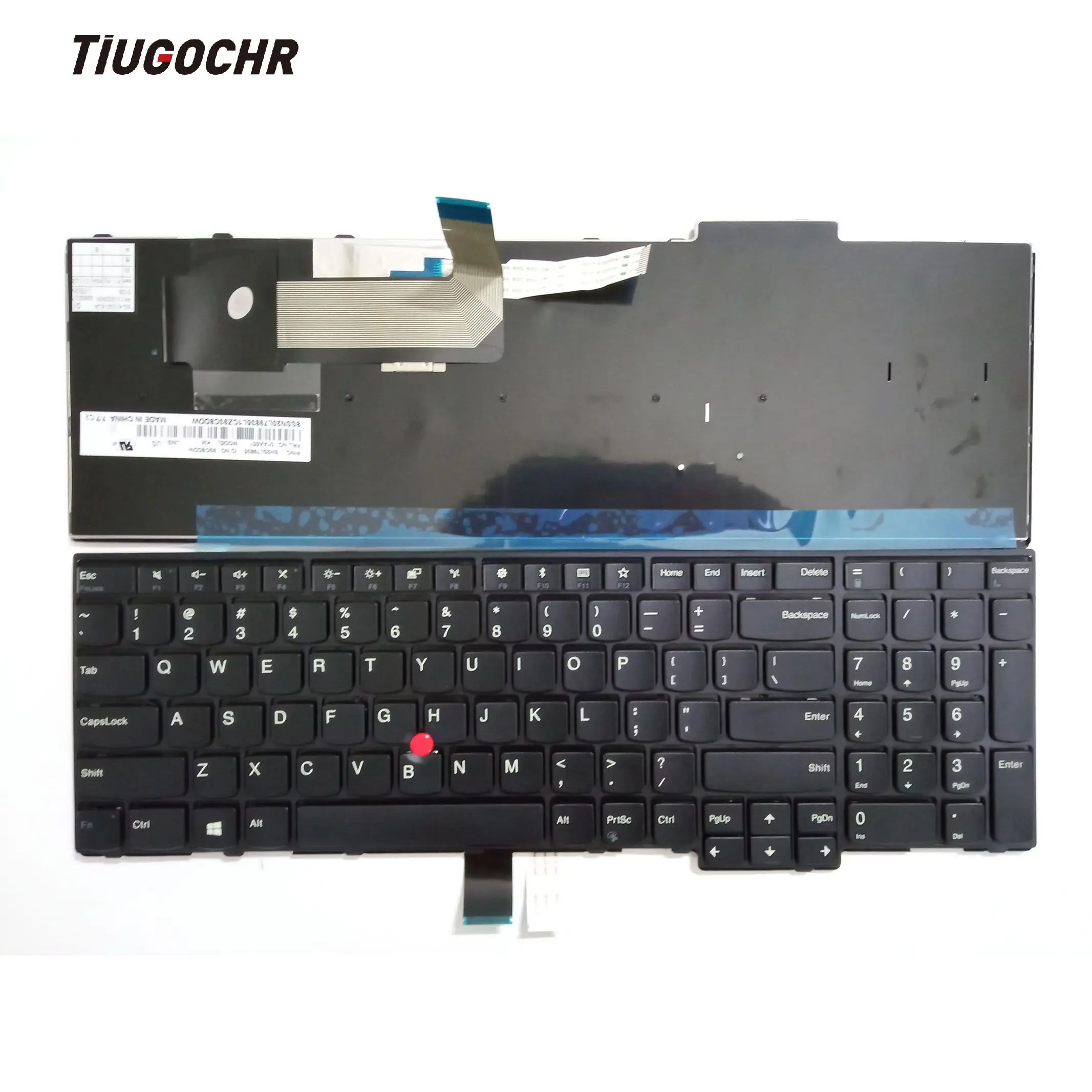 

New For Lenovo ThinkPad L570 15.6" US Keyboard without Backlit 01AX651 01AX610 New US Black Keyboard for Lenovo IBM Thinkpad E14