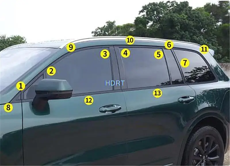Крышка для окна в автомобильном стиле отделочная полоса молдинговая