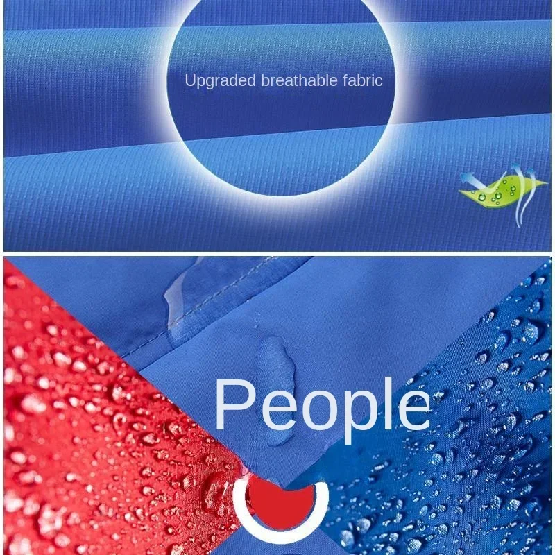 Customized three in one thick reflective jacket with winter stormtrooper windproof work suit printed logo