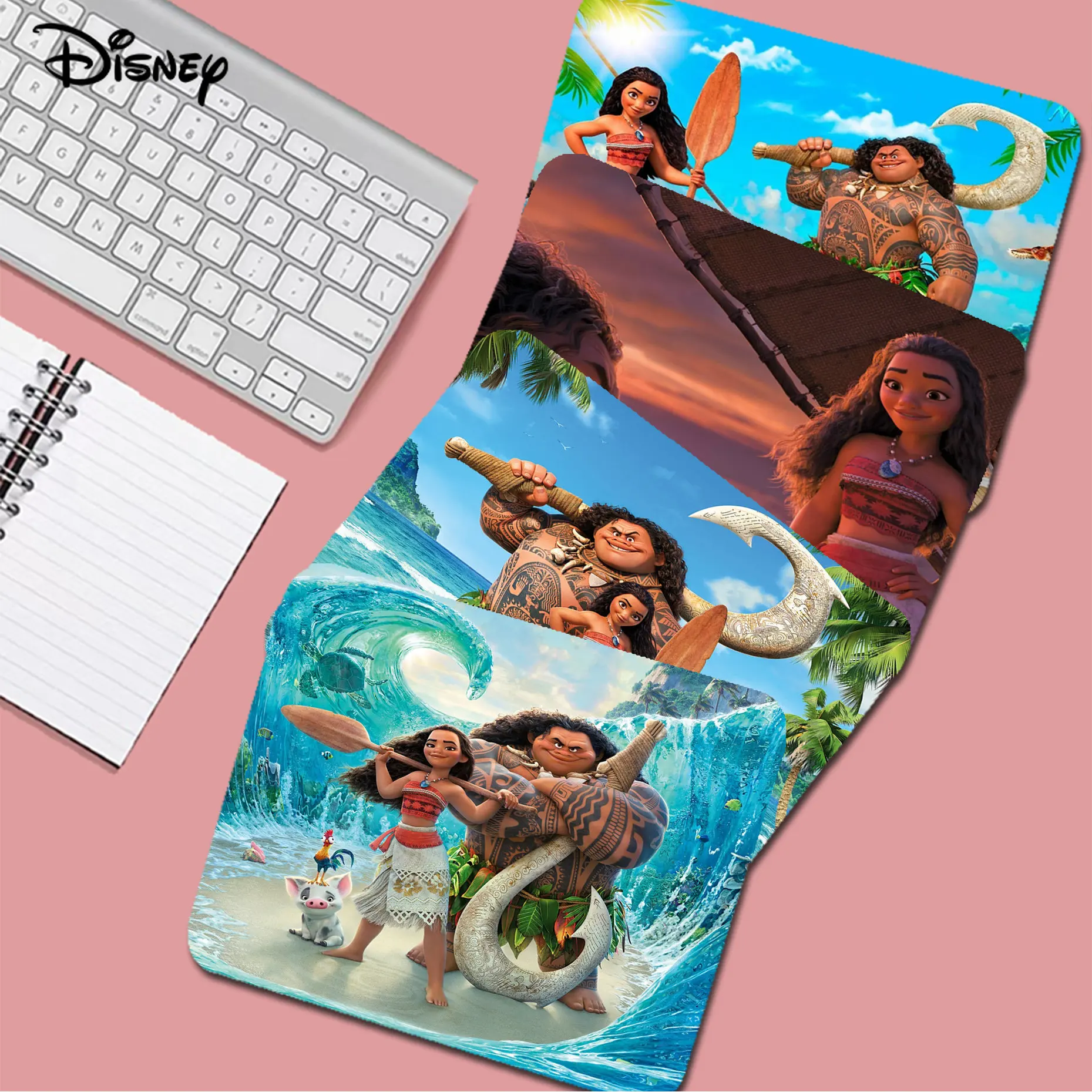

Коврик для мыши Disney Moana, нескользящий коврик для мыши для офиса, компьютерного стола, коврик для мыши, подушка для ноутбука, нескользящий коврик для спальни для девочек-подростков