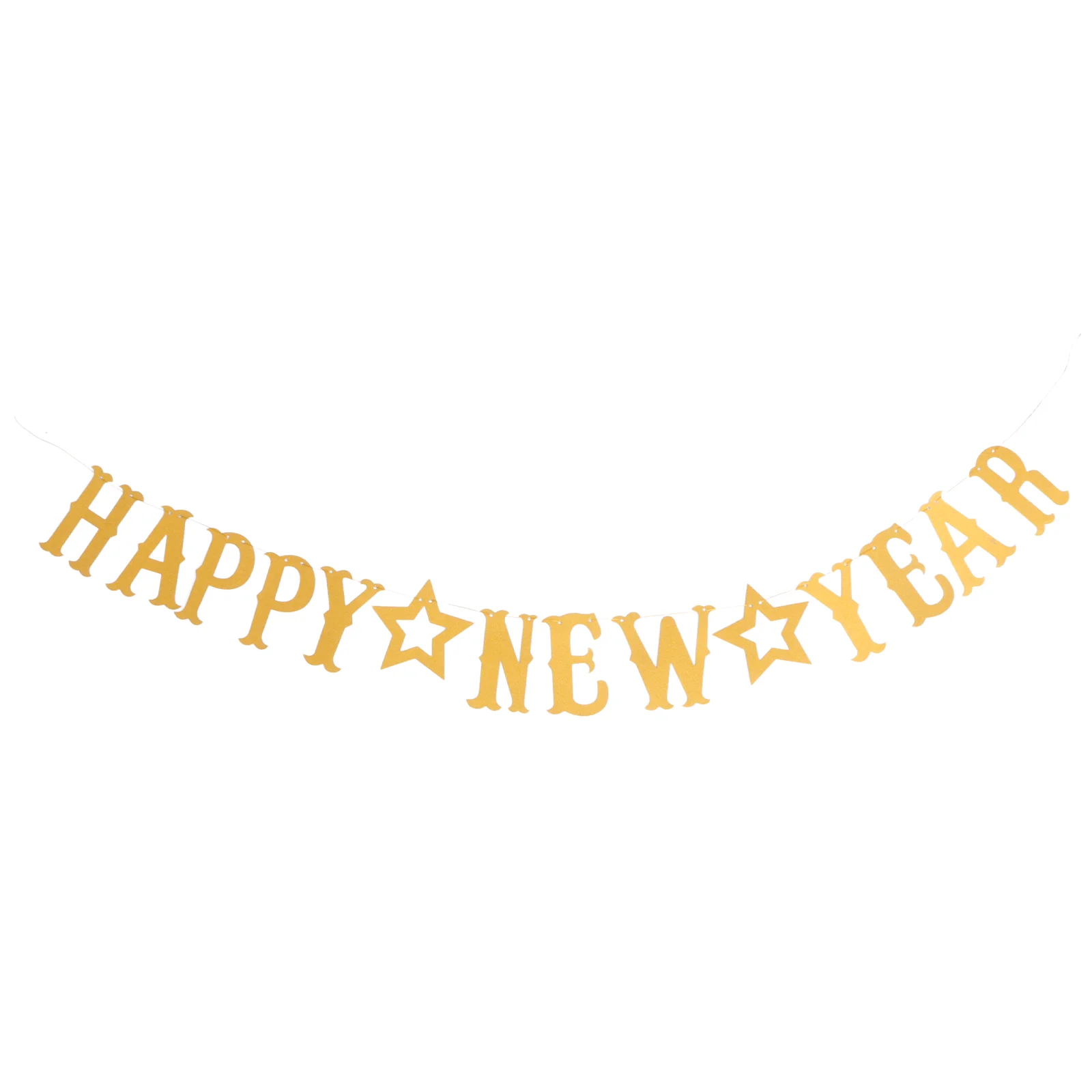 

Banner New Year Hanging Bunting Party Sign Garland Decoration Happy Glitter Golden Wedding Favors Supplies String Eve Festival