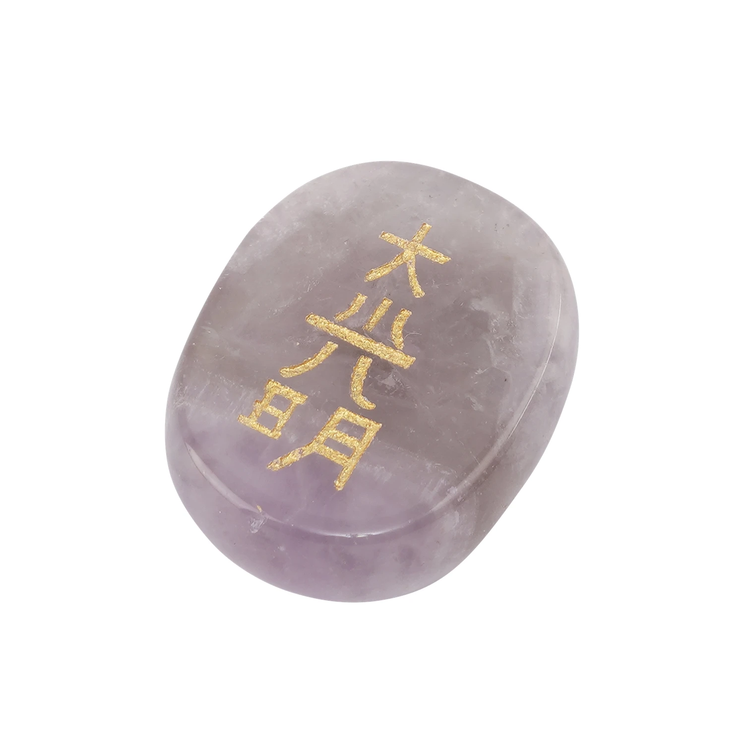 Fashion New Natural Crystal Agate Gem Office Jewelry Religion in Japan Element Jewelry Daxing Ming Auspicious Pattern Ornament
