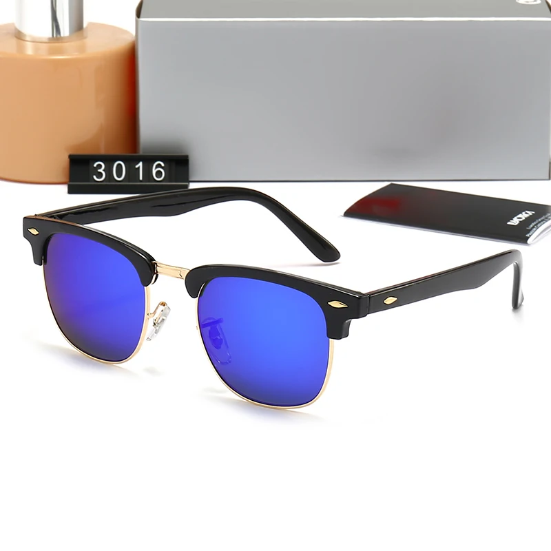 

Polarized Sunglasses AAA Men Luxury Brand Mirror pilot Glass lenses Colors optical Women glasses Metal frame cycling Vintage