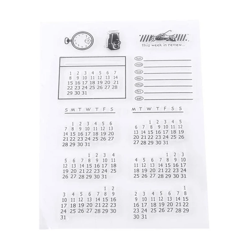 1 прозрачная силиконовая печать альбом для вырезок украшение фотоальбома