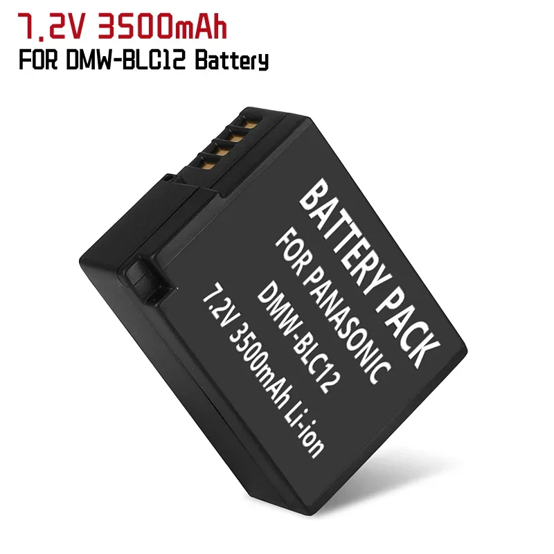 1-5Pack 3 5 Ah Kompatibel mit Panasonic DMW-BLC12 DMW-BLC12E DMW-BLC12PP и Lumix DMC-G85 DMC-FZ200 DMC-FZ1000Battery
