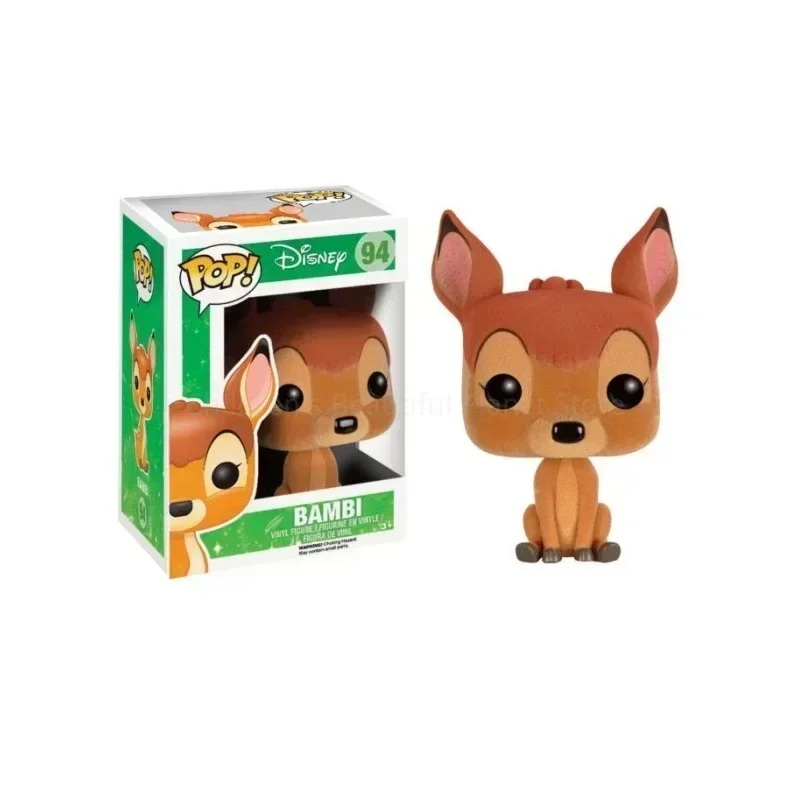 Фото Новые фигурки Funko Pop на тему Диснея: Бэмби 94 #   Тампер 95 # Цветок 96 #   Робин Гуд 97 # Сэр Хисс 99 # Коллекционные виниловые фигурки-модели №3