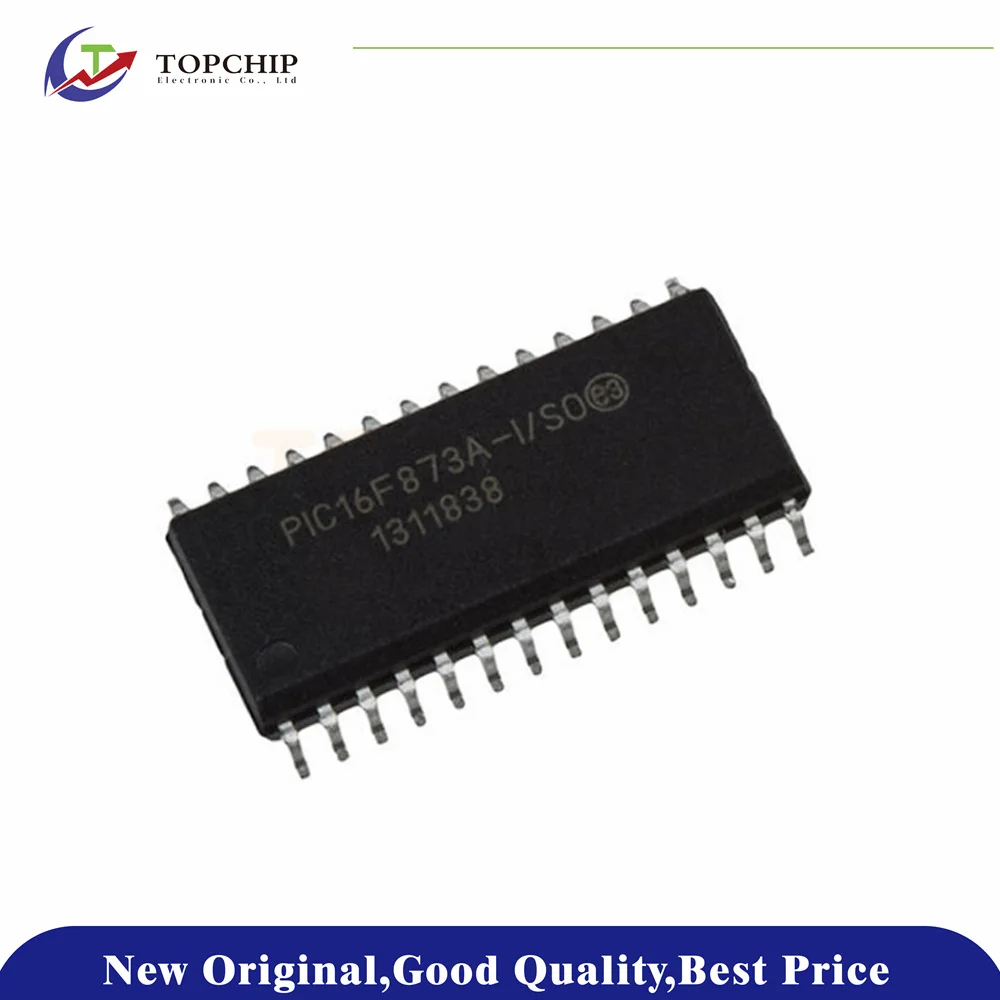 

1Pcs New Original PIC16F873A-I/SO 22 PIC 20MHz 192Byte FLASH 4KB SOIC-28-300mil Microcontroller Units (MCUs/MPUs/SOCs)