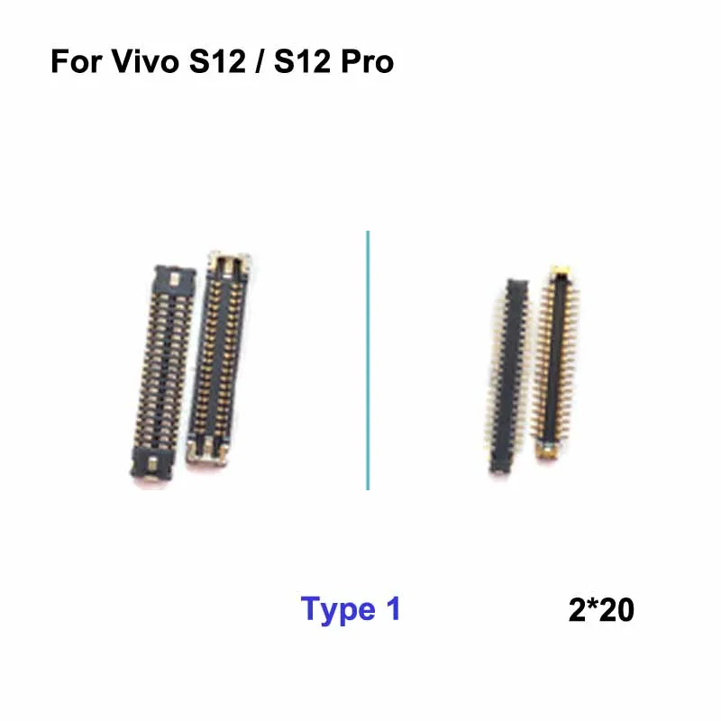 

5pcs FPC connector For Vivo S12 LCD display screen on Flex cable on mainboard motherboard For Vivo S12 Pro