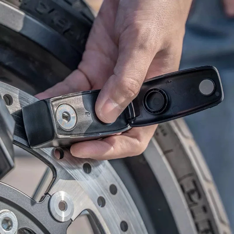 Замок Yeelock для велосипеда мотоцикла колеса дискового тормоза защита от кражи