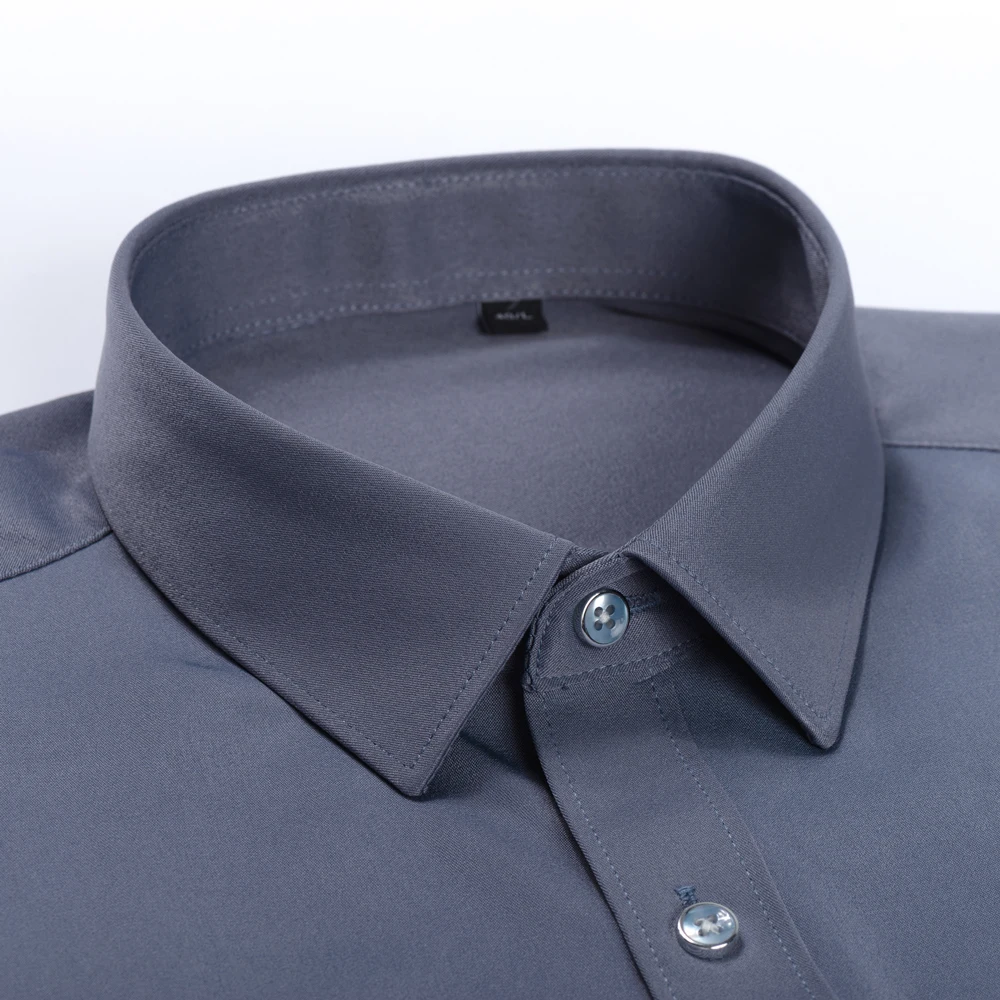 Мужская рубашка NoEnName_Null из полиэстера и спандекса