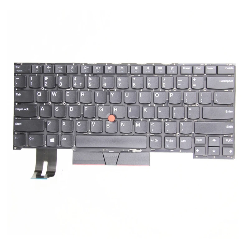 

Запасная английская клавиатура для ноутбука thinkPad T490S T495S