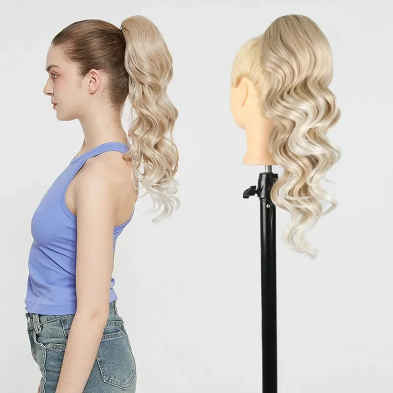 Julianna 20-дюймовый синтетический длинный волнистый кудрявый конский хвост