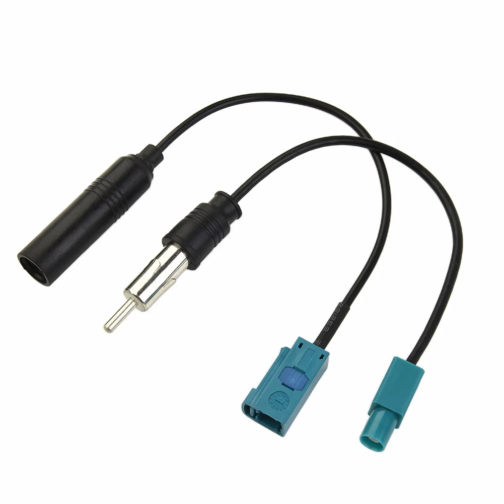 

Universal Cable Fakra Z To DIN DIN Plug FM/AM For Bingfu Radio Antenna Replaces 15cm 2PCS Adapter High Quality