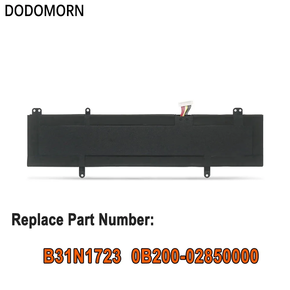 DODOMORN B31N1723 Аккумулятор для ноутбука ASUS VivoBook R570UD X570UD M570DD F570ZD X570ZD K570ZD FX570DD K570UD Series