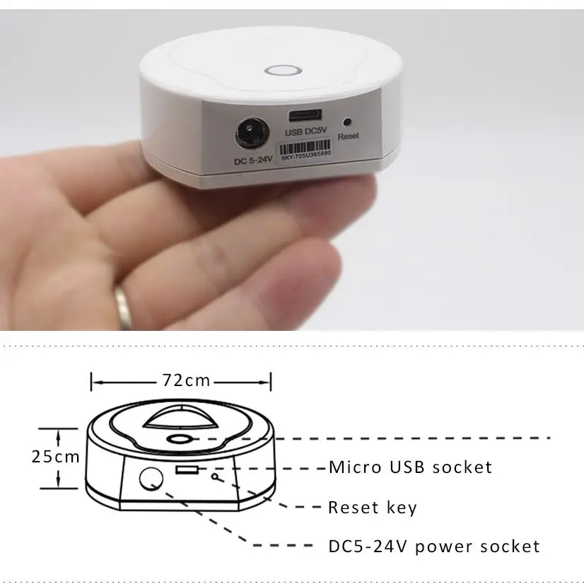 1-16-зонный регулятор яркости Wi-Fi 5 В 12 24 постоянного тока реле в радиочастотный