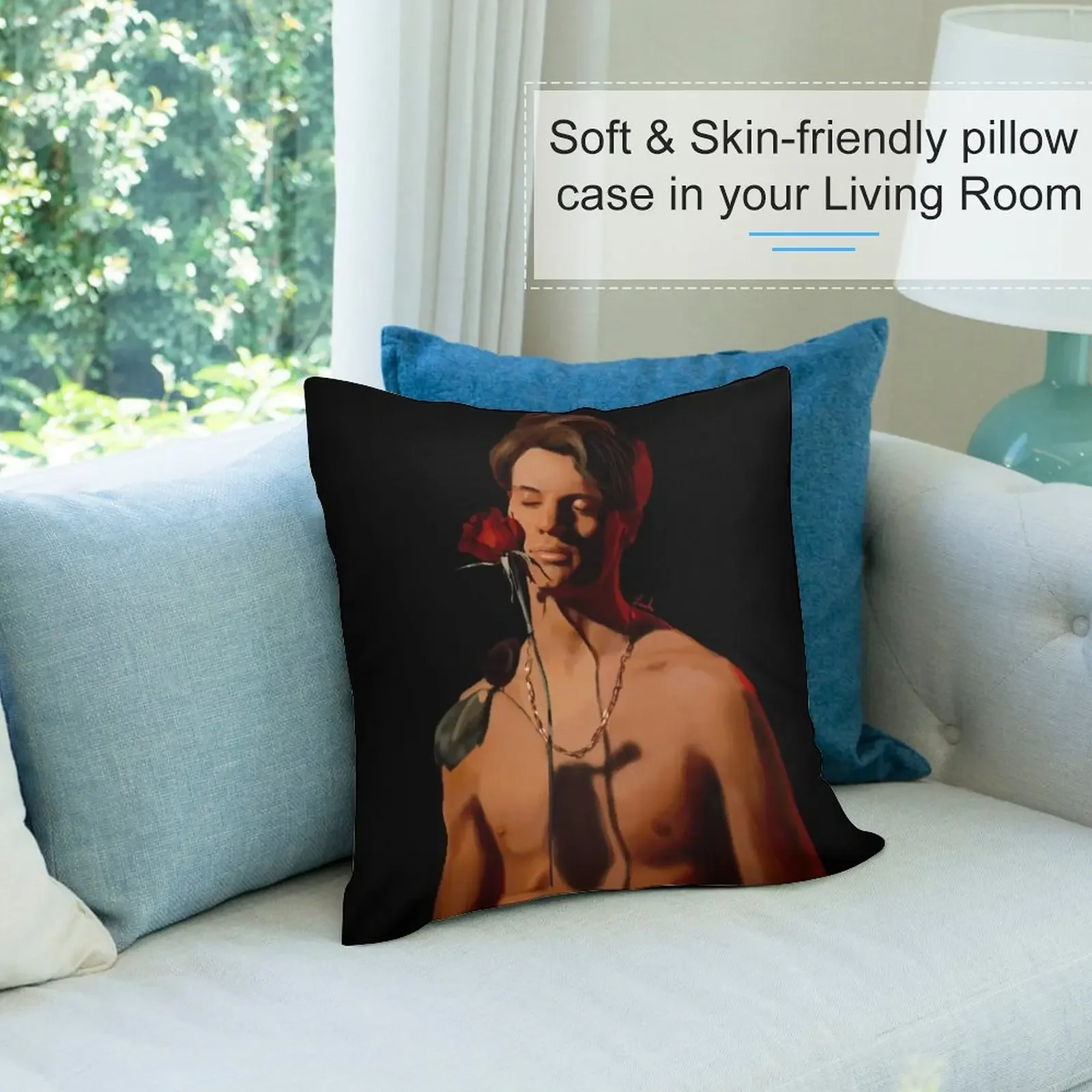 Декоративная подушка Jace Norman Flaunt Magazine рождественские наволочки декоративная