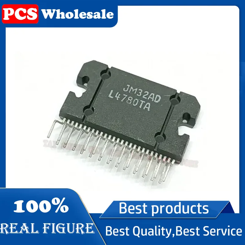 

10pcs/lot New original L4780TA LM4780TA LM4780 ZIP-27 Two-channel audio amplifier IC in stock