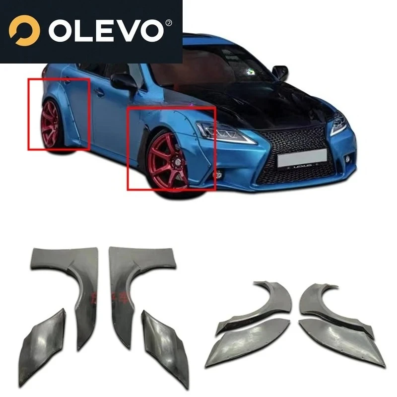 Фото Новый для Lexus IS IS250 IS300 2006-12 2013-2017 передний задний бампер, широкий комплект кузова, аксессуар для заднего и переднего крыла №2